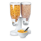 Dispensador De Cereal Doble Resistente Duradero Practico