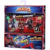 Akedo Ultimate Arcade Warriors Mini Figura Set X4 03 Juguete