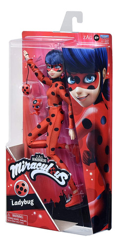 Miraculous: Tales Of Ladybug Cat Noir - Muñeca Ladybug De 26