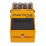 Boss Od-1x Overdrive Pedal Efecto Guitarra Color Naranja