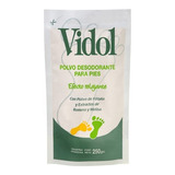 Vidol Polvo Pédico Para Pies Bolsa X250grs 