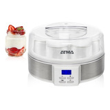 Atma Ym3010p Yogurtera 7 Porciones Timer Digital Color Blanco