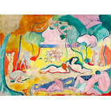 Cuadro Canvas Bastidor La Alegria De Vivir Matisse 50x70 Cm 