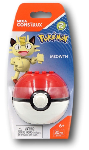 Mega Construx Pokémon Pokeball Serie 2 Mewoth