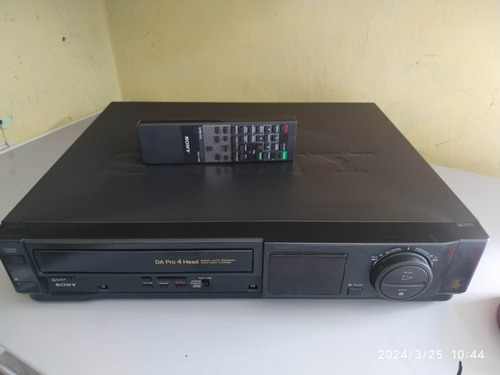 Videocasetera Vhs Sony 