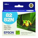 Cartucho Tinta Epson 82 82n Cian Original Vencido