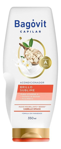 Bagovit Acondicionador Brillo Sublime Cabello Opaco 350 Ml