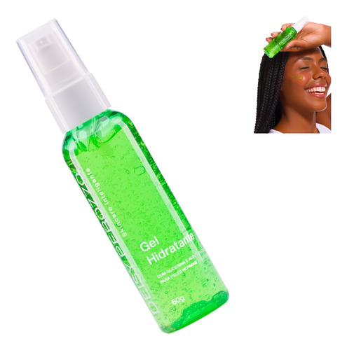 Gel Para Hidratação Facial Deisy Perozzo Aloe Vera Maquiagem