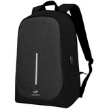 Mochila Para Notebook 15,6  Antifurto Tokyo Preta C3tech