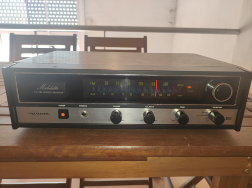  Sintoamplificador Stereo Realistic Modulette 12-1401 Mbueno