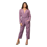 Palazzo Jumpsuit Lila De Moda Para Mujer Devendi Denim Co