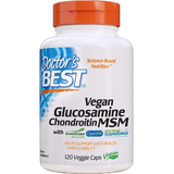 Glucosamina Condroitina Msm Vegana Doctor's Best 120 Capsula Sabor Neutro