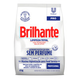 Sabão Em Pó Limpeza Total 4kg Brilhante Unilever