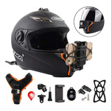 Arnes Base Soporte Casco Moto Para Grabar Con Celular