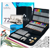 Bellofy Paquete De 72 Kits De Dibujo Con 100 Hojas De Dibuj.