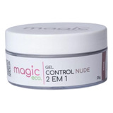 Gel Magic Eco 2 Em 1 Control Nude 25g Magic Nails Unhas Gel