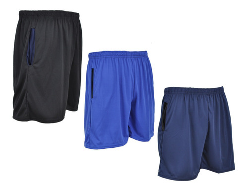 Kit 3 Bermudas Masculina Calção Plus Size G6 E G7 Grande 