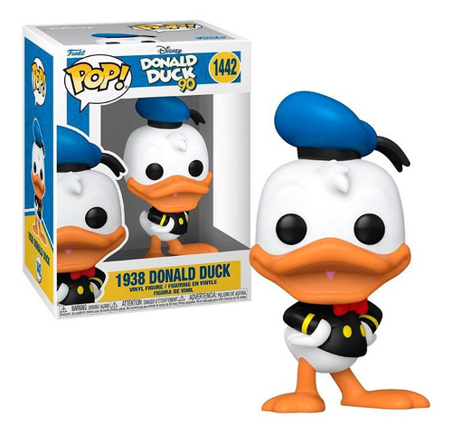 Funko Pop Donald Duck 1938 #1442 90º Aniversário