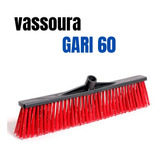 Vassoura Tipo Gari De Piaçanil Cepa Plástica 60cm Sem Cabo