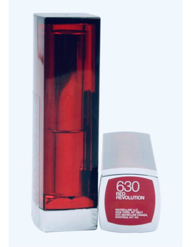 Labial Maybelline Red Revolution Tono 630