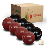 Juego Profesional Federado 8 Bochas 107 Mm 2 Colores Cuota