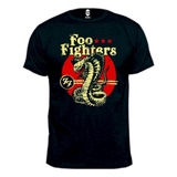 Remera Foo Fighters Cobra 100% Algodón Premium Peinado