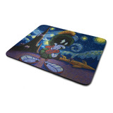 Mouse Pad Tapete Económico Marvin Van Gogh Looney Tunes