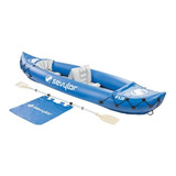 Kayak Sevylor Fiji Verde Hermético 2 Personas Coleman