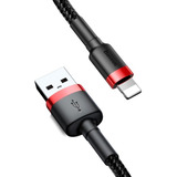 Cable Para iPhone Reforzado Carga Rápida Uso Rudo 2m