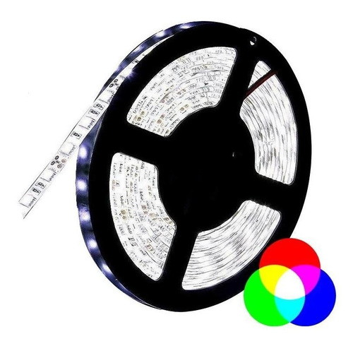 Tira De Luces Buenos Aires Led 5050 Rgb 5m 12v Ip64