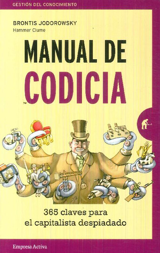 Libro Manual De Codicia De Brontis Jodorowski