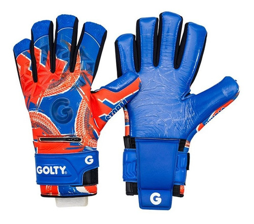 Guante De Fútbol Golty Storm Profesional-rojo