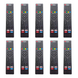 Kit 10 Controles Remoto Tv Compatível Philco Smart - Atacado