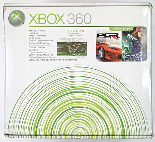 Consola Xbox 360 Nueva En Caja 1ra Edición Rtrmx