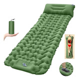 Esterilla Hinchable De Camping Con Almohada Incorporada