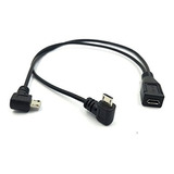 Cable Divisor Micro Usb 1 A 2 Y 9.8 In