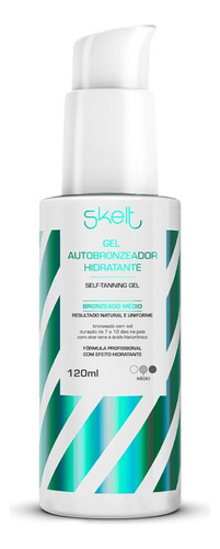 Gel Autobronzeador Hidratante Skelt 120ml