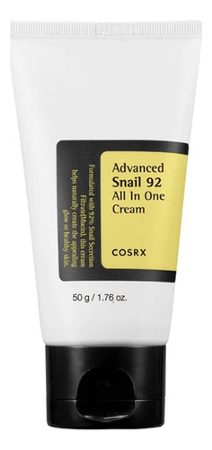 Cosrx Advanced Snail All In One Cream - 50 Ml Tubo Promo 