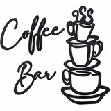 Señales - 3 Piezas De Café Bar Pared Letrero Rústico Madera 