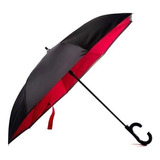 Guarda-chuva Invertido Automático Vermelho | Fazzoletti