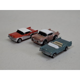 Galoob Lote De 3 Micromachines Cadillac 58 Seville 