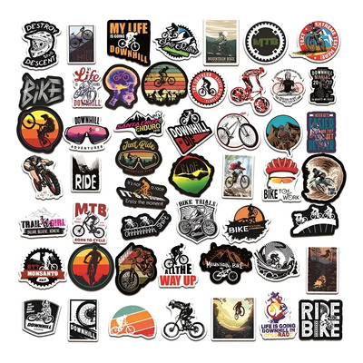 Ja `br 100 Pegatinas For Ciclismo, Mtb, Carretera Y Bmx. //