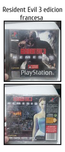 Resident Evil 3 Nemesis Edición Coleccionista Ps1 1999 