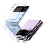 Araree Funda P/ Samsung Galaxy Z Flip 4 Transparente Vidrio