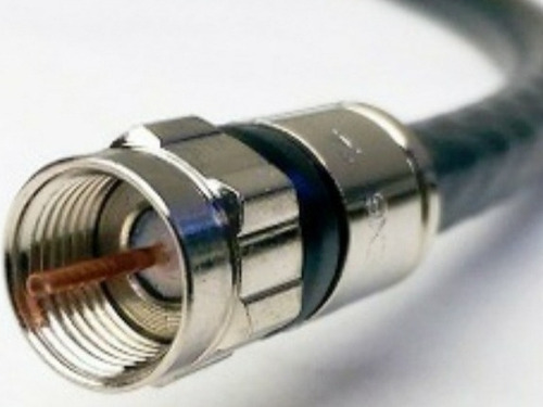 Cable Coaxil Rg-6  X 7 M Con Conectores Compresión. Hd Tv