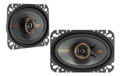 Par  47ksc4604 Ksc460 4x6  75 Vatios 2 Vías Altavoces Estére