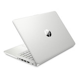 Laptop Hp 14-fq1011la Ryzen 5 8gb Ram + 256gb Ssd Plata Color Plateado