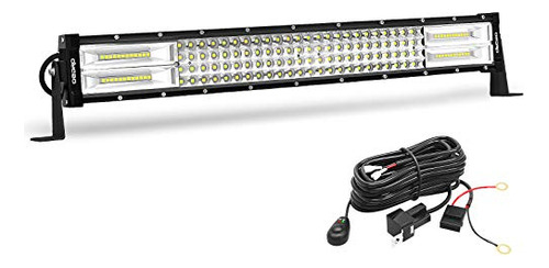 Barra De Luz Led De Oedro Curvado Cuádruple De 22 Pulgadas 5