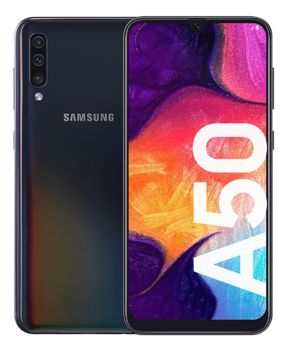 Samsung A50 Color:negroincluye Funda