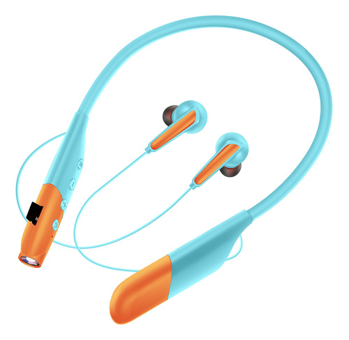 Auriculares Bluetooth Con Banda Para El Cuello, Diseño Color